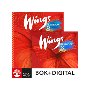 Wings 8 Textbook Paket Bok+Digital Wings 8 Textbook Paket Bok+Digital