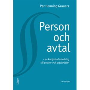 Person och avtal Person och avtal