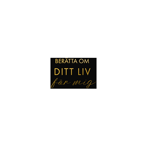 Berätta om ditt liv för mig : en bok att ge bort och få tillbaka (svart) Berätta om ditt liv för mig : en bok att ge bort och få tillbaka (svart)