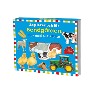 Bondgården - bok med pusselbitar Bondgården - bok med pusselbitar