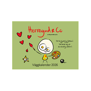Herregud & Co Väggkalender 2026 Herregud & Co Väggkalender 2026