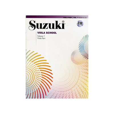 Suzuki Viola school 7 bok/cd kombo Suzuki Viola school 7 bok/cd kombo