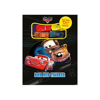 Disney - Cars (4 figurer och bok) Disney - Cars (4 figurer och bok)