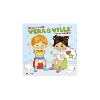 Vera och Ville potträningskalender - Bli blöjfri! Vera och Ville potträningskalender - Bli blöjfri!