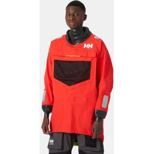 Helly Hansen Herr Ægir Ocean Andningsbar Smocköverdel Röd S Black SvartS