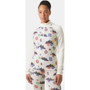 Helly Hansen Dam Lifa Merino Mellanvikt Grafisk 1/2 YKK Zip Base Layer - Base Layer Helly Hansen Dam Lifa Merino Mellanvikt Grafisk 1/2 YKK Zip Base Layer - Base Layer