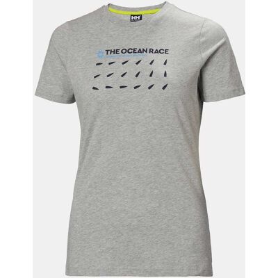 Helly Hansen Dam The Ocean Race T-shirt Grå M Bistre / Black BrunM Helly Hansen Dam The Ocean Race T-shirt Grå M Bistre / Black BrunM