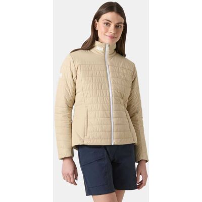 Helly Hansen Dam Crew Insulator Seglarjacka 2.0 Beige S Silver Lining GråS Helly Hansen Dam Crew Insulator Seglarjacka 2.0 Beige S Silver Lining GråS