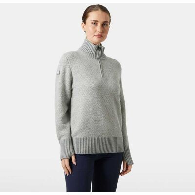 Helly Hansen Dam Arctic Ocean Iceland Ullstickad Tröja Grå M White VitM Helly Hansen Dam Arctic Ocean Iceland Ullstickad Tröja Grå M White VitM