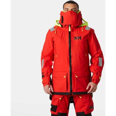 Helly Hansen Ægir Ocean Jacka 2.0 Unisex Röd L Ebony GråL Helly Hansen Ægir Ocean Jacka 2.0 Unisex Röd L Ebony GråL