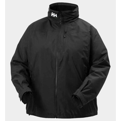 Helly Hansen Women's Hooded Crew Midlayer Plus Jacket 2.0 Svart 1X Black Svart1X Helly Hansen Women's Hooded Crew Midlayer Plus Jacket 2.0 Svart 1X Black Svart1X