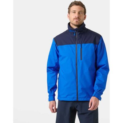 Helly Hansen Herr Crew Mellanlager Seglarjacka M Huva 2.0 Blå L Pebble BeigeL Helly Hansen Herr Crew Mellanlager Seglarjacka M Huva 2.0 Blå L Pebble BeigeL