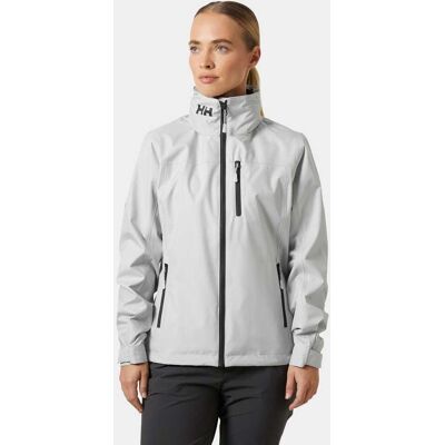 Helly Hansen Dam Crew Seglarjacka Med Huva 2.0 Grå 3XL Grey Melange Grå3XL Helly Hansen Dam Crew Seglarjacka Med Huva 2.0 Grå 3XL Grey Melange Grå3XL
