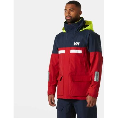 Helly Hansen Pier 4.0 Jacka Herr Röd M White VitM Helly Hansen Pier 4.0 Jacka Herr Röd M White VitM