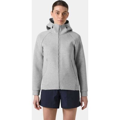 Helly Hansen Women's HP Ocean Full-zip Jacket Grå XL Grey Melange GråXL Helly Hansen Women's HP Ocean Full-zip Jacket Grå XL Grey Melange GråXL