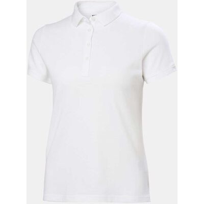 Helly Hansen Women's Crew Polo Pique Vit 3XL Washed Navy Marinblå3XL Helly Hansen Women's Crew Polo Pique Vit 3XL Washed Navy Marinblå3XL
