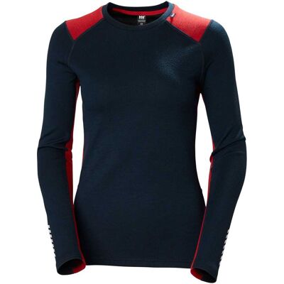 Helly Hansen Dam Lifa Merino Crew Baslager I Mellanvikt Marinblå XL Navy MarinblåXL Helly Hansen Dam Lifa Merino Crew Baslager I Mellanvikt Marinblå XL Navy MarinblåXL