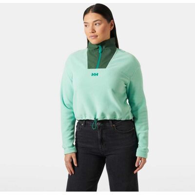 Helly Hansen Dam Daybreaker Cropped Kort Fleecejackatröja Grön XL Lagoon GrönXL Helly Hansen Dam Daybreaker Cropped Kort Fleecejackatröja Grön XL Lagoon GrönXL