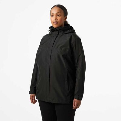 Helly Hansen Dam Aden Plus Jacka Svart 1X Alert Red Röd1X Helly Hansen Dam Aden Plus Jacka Svart 1X Alert Red Röd1X