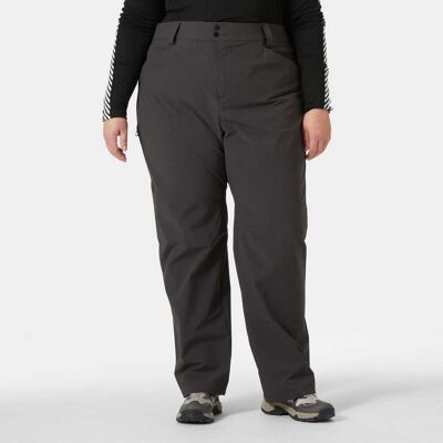 Helly Hansen Dam Brona Softshell Plus Byxor - Grå - Utomhuskläder Helly Hansen Dam Brona Softshell Plus Byxor - Grå - Utomhuskläder