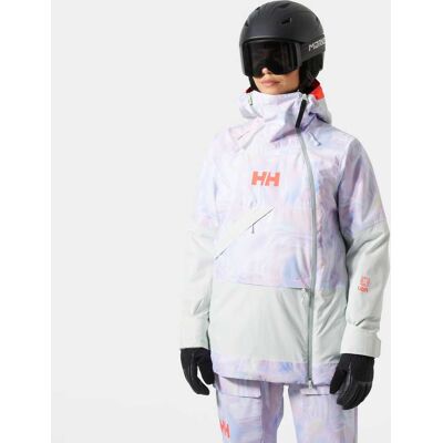 Helly Hansen Dam Powchaser Asymmetrisk Skidjacka Vit S Sepia BrunS Helly Hansen Dam Powchaser Asymmetrisk Skidjacka Vit S Sepia BrunS