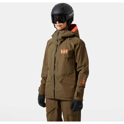 Helly Hansen Women's Ridge Infinity Shell Jacket Brun XL White VitXL Helly Hansen Women's Ridge Infinity Shell Jacket Brun XL White VitXL