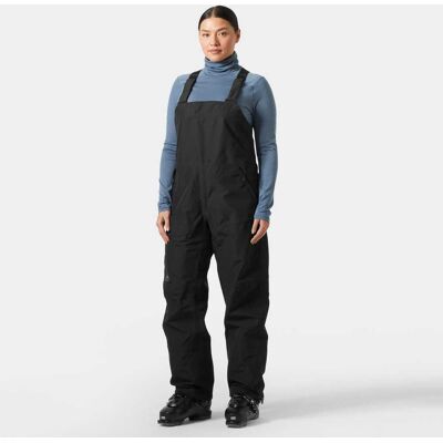Helly Hansen Women's Emiko Shell Bib Pants Svart XL Sepia BrunXL Helly Hansen Women's Emiko Shell Bib Pants Svart XL Sepia BrunXL