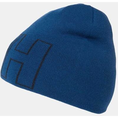 Helly Hansen Kids’ Outline Beanie Hat - Blue - 57/58 Helly Hansen Kids’ Outline Beanie Hat - Blue - 57/58