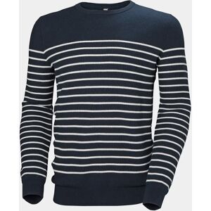 Helly Hansen Men's Skagen Marine Style Bomull-knit Sweater Marinblå XL Navy MarinblåXL