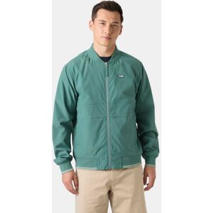 Helly Hansen Men's Marine Bomber Jacket Grön L Cream VitL Helly Hansen Men's Marine Bomber Jacket Grön L Cream VitL