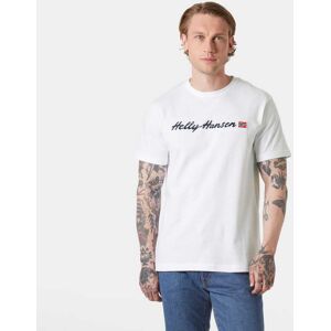 Helly Hansen Core Graphic T-shirt 2.0 Vit M Black SvartM Helly Hansen Core Graphic T-shirt 2.0 Vit M Black SvartM