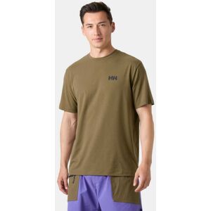 Helly Hansen Herr Skog T-shirt I Återvunnen Polyester Grön S White VitS Helly Hansen Herr Skog T-shirt I Återvunnen Polyester Grön S White VitS