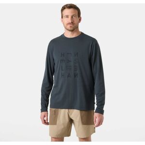 Helly Hansen Skog Graphic Långärmad Tröja Herr Blå 2XL Dark Mint Grön2XL Helly Hansen Skog Graphic Långärmad Tröja Herr Blå 2XL Dark Mint Grön2XL