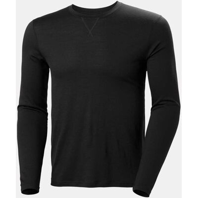Helly Hansen Men's HH Merino Crew Base Layer Svart XL Utility Green GrönXL Helly Hansen Men's HH Merino Crew Base Layer Svart XL Utility Green GrönXL
