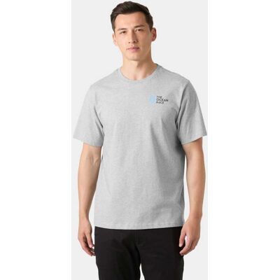 Helly Hansen Men's The Ocean Race T-shirt 2.0 Grå XL White VitXL Helly Hansen Men's The Ocean Race T-shirt 2.0 Grå XL White VitXL