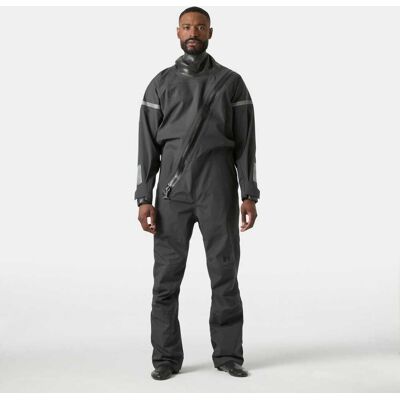 Helly Hansen Men's Waterwear Dry Suit Grå M Ebony GråM Helly Hansen Men's Waterwear Dry Suit Grå M Ebony GråM