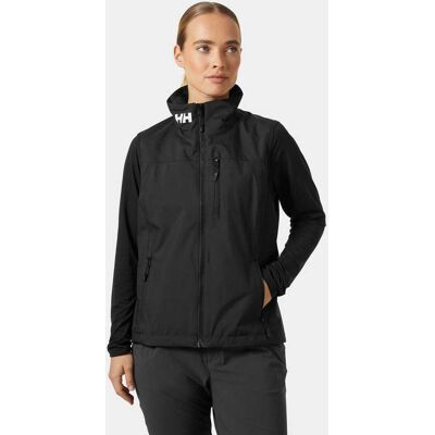Helly Hansen Dam Crew Seglarväst 2.0 Svart L Grey Fog GråL Helly Hansen Dam Crew Seglarväst 2.0 Svart L Grey Fog GråL