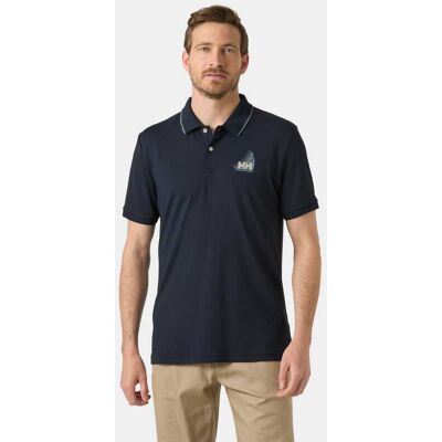Helly Hansen Men's HP Figari Polo Marinblå L Dark Mint GrönL Helly Hansen Men's HP Figari Polo Marinblå L Dark Mint GrönL