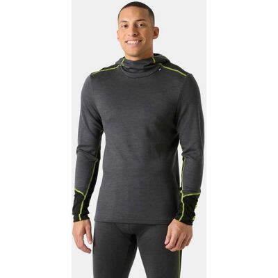 Helly Hansen Men's Lifa® Merino Midweight Base Layer Hoodie - Grey - 2XL Helly Hansen Men's Lifa® Merino Midweight Base Layer Hoodie - Grey - 2XL
