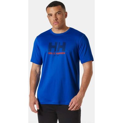 Helly Hansen HH Tech Graphic T-shirt 2.0 Herr Blå M White VitM Helly Hansen HH Tech Graphic T-shirt 2.0 Herr Blå M White VitM