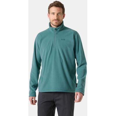 Helly Hansen Herr Daybreaker Varm Fleecejacka Med 1/2 Dragkedja Grön L Navy MarinblåL Helly Hansen Herr Daybreaker Varm Fleecejacka Med 1/2 Dragkedja Grön L Navy MarinblåL