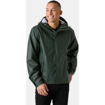 Helly Hansen Men's Moss Rain Jacket - Green - 2XL Helly Hansen Men's Moss Rain Jacket - Green - 2XL