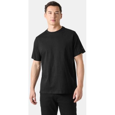 Helly Hansen 2 Pack HH Bomull T-shirts Herr Svart S Black SvartS Helly Hansen 2 Pack HH Bomull T-shirts Herr Svart S Black SvartS