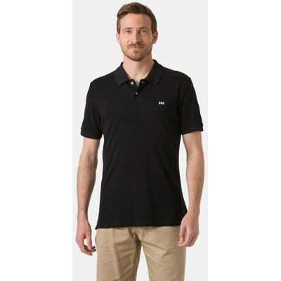 Helly Hansen Men's Elba Fitted Polo Svart M Black SvartM Helly Hansen Men's Elba Fitted Polo Svart M Black SvartM