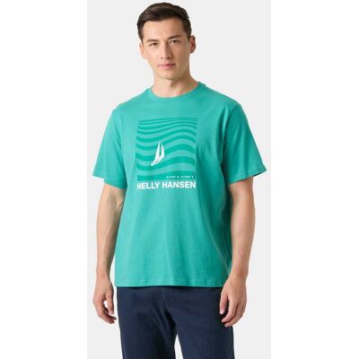 Helly Hansen Shoreline T-shirt 3.0 Herr Grön M Navy MarinblåM Helly Hansen Shoreline T-shirt 3.0 Herr Grön M Navy MarinblåM