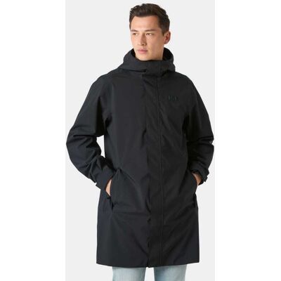 Helly Hansen Men's Brussel Raincoat Svart M Navy MarinblåM Helly Hansen Men's Brussel Raincoat Svart M Navy MarinblåM