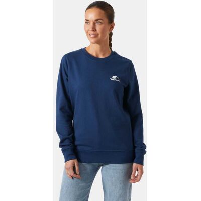Helly Hansen Dam Nord Graphic Crewneck Tröja Blå XS Black SvartXS Helly Hansen Dam Nord Graphic Crewneck Tröja Blå XS Black SvartXS