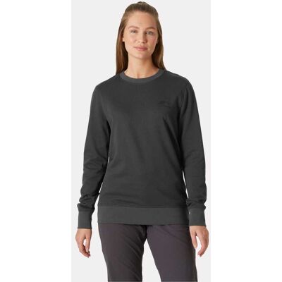 Helly Hansen Dam Nord Graphic Crewneck Tröja Grå L Black SvartL Helly Hansen Dam Nord Graphic Crewneck Tröja Grå L Black SvartL