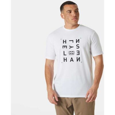 Helly Hansen Herr Skog T-shirt I Återvunnen Polyester Vit XL Black SvartXL Helly Hansen Herr Skog T-shirt I Återvunnen Polyester Vit XL Black SvartXL