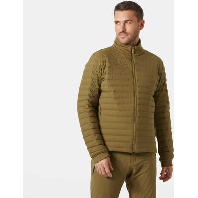 Helly Hansen Men's Alpha Light Down Jacket Brun M Cyan BlåM Helly Hansen Men's Alpha Light Down Jacket Brun M Cyan BlåM